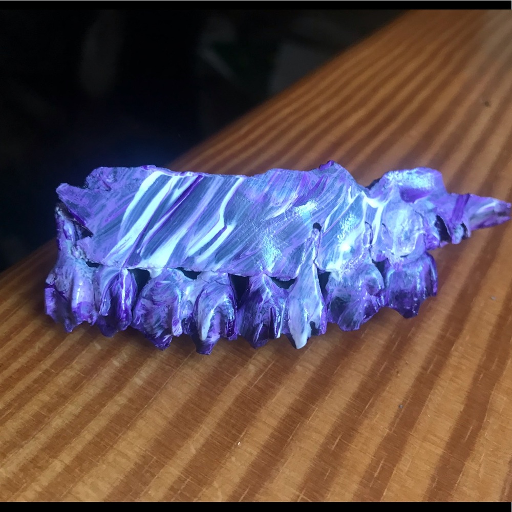 Painted teeth